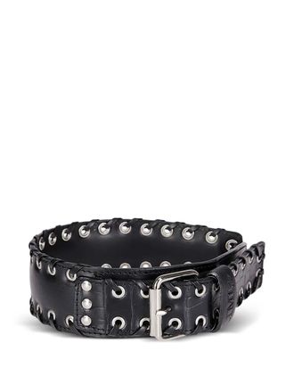 Limi Feu eyelet loop headband - Black