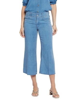 NYDJ Nydj Brigitte Light Marine Wide Leg Jean