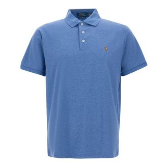 Polo Ralph Lauren Heren, Tops, Blauw, Maat: M Katoen
