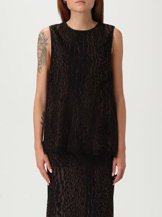 Tom Ford Top smanicato Tom Ford in misto viscosa con stampa animalier