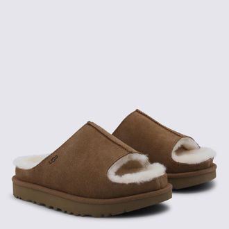 UGG Womens Flat Shoes Chestnut _cover Tex-Le Sole El Tex/le
