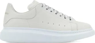 Alexander McQueen Oversized Leather Lace-up Sneakers