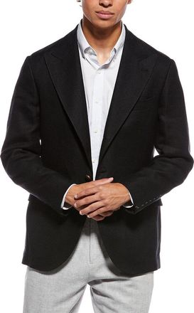 Brunello Cucinelli Linen & Wool-Blend Blazer