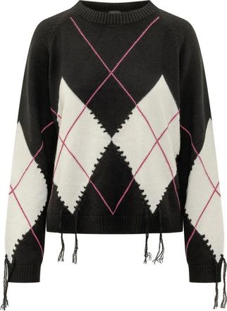 Pinko Pinko, Truien & Vesten, Dames, Veelkleurig, S, Berna Pull Argyle