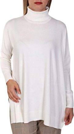 Marella Tops - Dames - Coltruien - Wit - M - Truien & Vesten