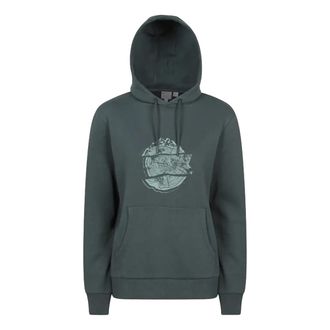 Mountain Warehouse Dames Mountain Ring Regular Hoodie (Donkergroen)