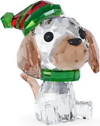 Swarovski Holiday Cheers Crystal Beagle Figurine