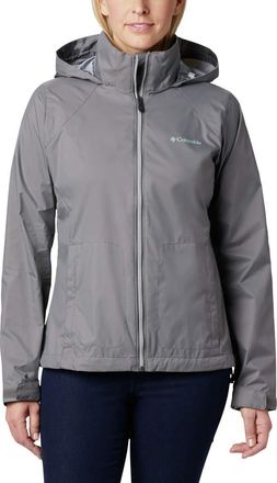 Columbia Womens Switchback III Jacket Rain, City Grey, Medium
