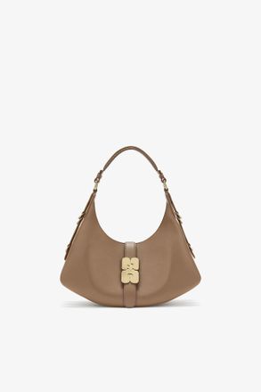 Ganni Coca Mocha Small Kat Bag in Brown