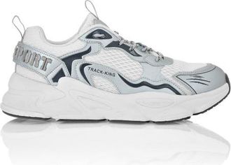 Plein Sport Lo-Top Sneakers Unisex in White/silver at Nordstrom, Size 39