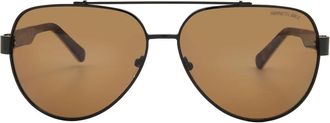Kenneth Cole Brown Navigator Mens Sunglasses KC00034 01E 60