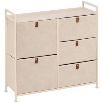 5five Simply Smart Contenitore a 5 cassetti tissa, beige - 5five