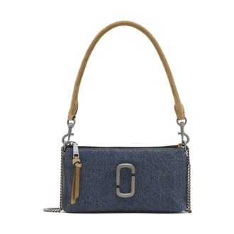 Marc Jacobs The Pochette - Dames - Handtassen - Blauw - ONE Size - Katoen - Tassen