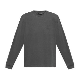 Carhartt Work in Progress Carhartt Wip, Long Sleeve Tops, male, Gray, Size: 2XL Long sleeve T-shirt Terrestrial