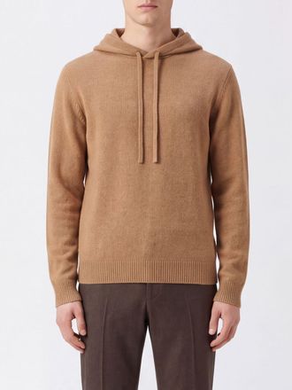 Roberto Collina Merino Wool Knit Hoodie