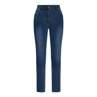 Elena Miro Slim-fit Jeans, female, Blue, Size: 4XL Slim-fit Jeans