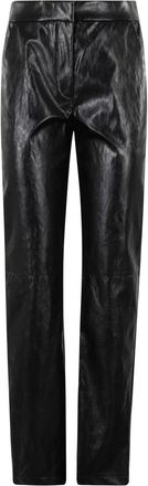 Federica Tosi Metallic Leather Pants