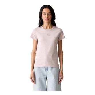Pinko Pinko, Dames, Tops, Roze, Maat: XS Katoen