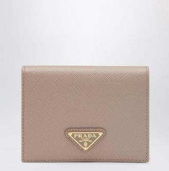 Prada Powder pink Saffiano leather small wallet