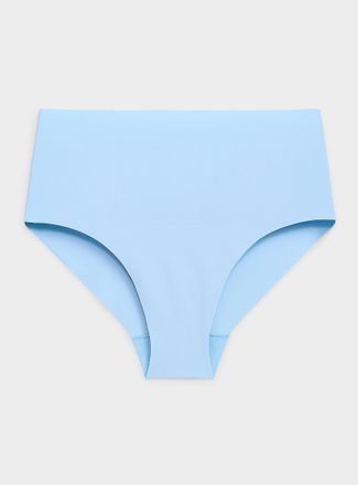Miiyu Womens Laser-cut high-waist cheeky panty Recycled nylon