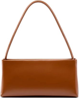 Generic Handbag Fashion Women Leather Shoulder Bag Ladies Underarm Sac(Brown)