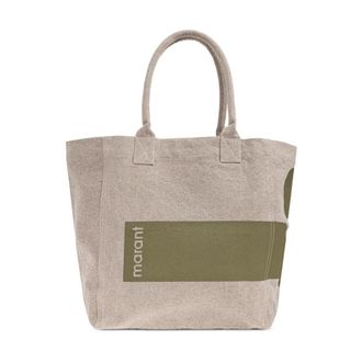 Isabel Marant Yenky Porte Main - female - Isabel Marant - Shopping Bags - Beige - ONE SIZE - Bags
