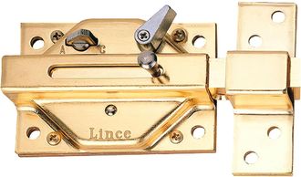 Lince Lince - Cerrojo Sobreponer 3930hl Laton Con Condena