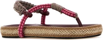 Isabel Marant Gypso Sandals - Burgundy