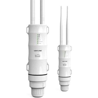 OEM Amplificador/repetidor Wifi Potente Para Exteriores Wavlink Ac600 Con Poe/doble Banda 2.4+5g/2 Antenas Wifi De Largo Alcance
