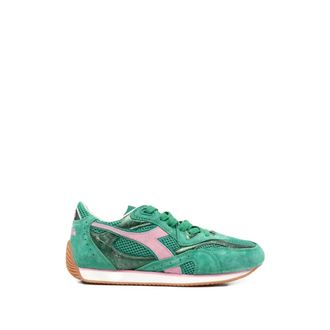 Diadora Sneakers, female, Green, Size: 9 1/2 US Equipe Revenge SW