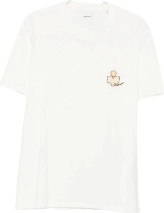 Isabel Marant Tops, Heren, Wit, M, T-Shirts