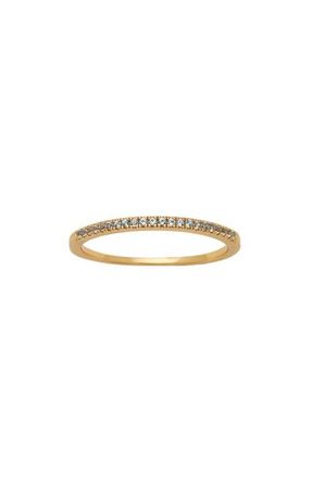 Made by Mary Birthstone Stacking Ring in Gold March at Nordstrom, Size 10