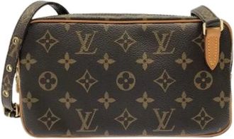 Louis Vuitton Vintage, unisex, Bruin, ONE Size, Pre-owned Shoulder Bag