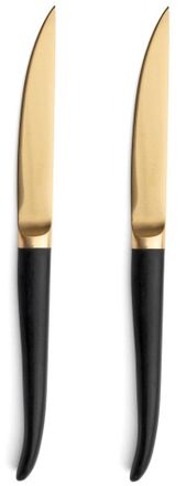 Cutipol Edles Steak Messer Set Rib Gold