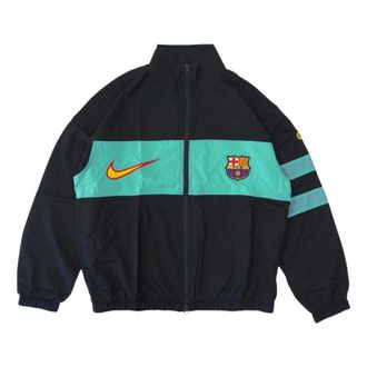 Nike FC Barcelona Third Repel i96 Track Jacket Black Green Frost University Gold IO4327-010