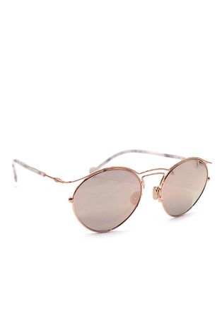 Dior Rose gold Tone with Marble Sunglasses Size M