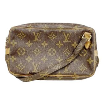 Louis Vuitton Pre-owned Cross Body Bags, female, Brown, Size: ONE SIZE Pre-owned Shoulder Bag