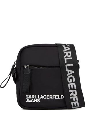 Karl Lagerfeld Borsa con logo - Nero