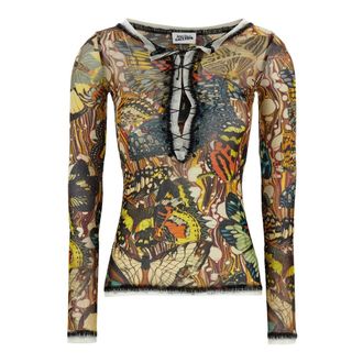 Jean Paul Gaultier Re-edition - The Yellow Butterfly Cardigan