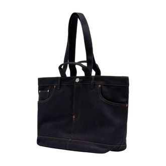 Kenzo Cotton Tote Bag - Navy