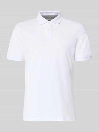 s.Oliver Red Label Regular Fit Poloshirt aus reiner Baumwolle in Weiss, Gr&ouml;&szlig;e XXXL