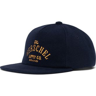 Herschel Scout Heritage Baseball Cap in Darkest Navy at Nordstrom