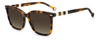 Carolina Herrera Ladies Brown Rectangular Sunglasses CH0045-S-C1H