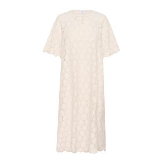 Saint Tropez Zoja SZ Dress - Dames - Casual kleedjes - Beige - S - Kleedjes