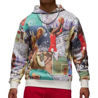 Nike Jordan Air Jordan Brooklyn Fleece Printed Hoodie Multicolor FV7297-133