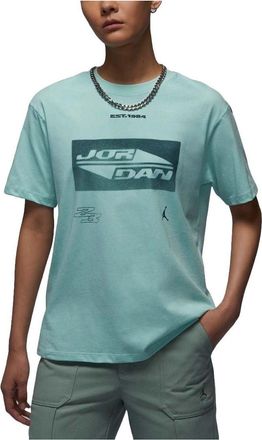 Nike Jordan (WMNS) Air Jordan Graphic T-shirt Asia Sizing Mint Blue FV7135-368