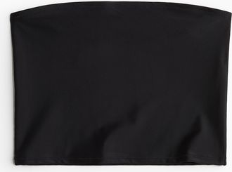 H&M Bandeau-Badetop - Schwarz