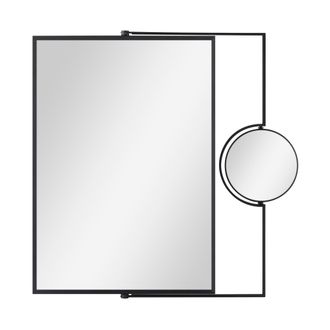 Paco Home Espejo Para Colgar Mural Decorativo Espejo Ba&ntilde;o Hall Vestidor Pared Moderno Tipo 1, 71,8x72cm - Paco Home
