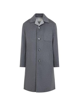Ami Minimalist Mid-Length Coat