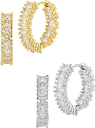 Glaze Jewelry Gold Plated Cz Earrings